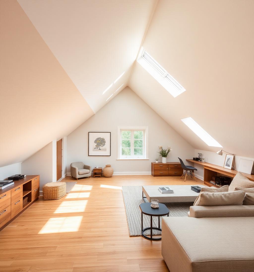 Loft conversion living space